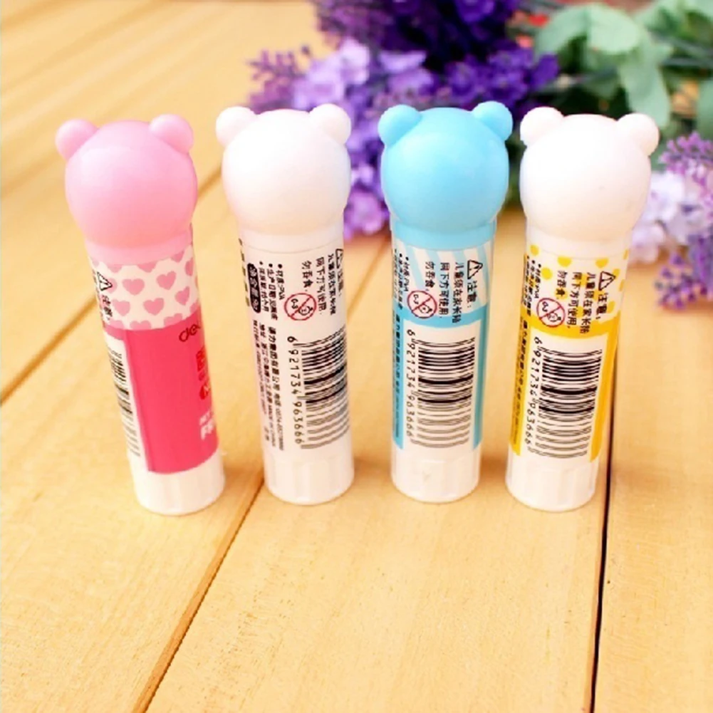 Новый мультяшный рисунок панды сильный клей-карандаш школьные принадлежности