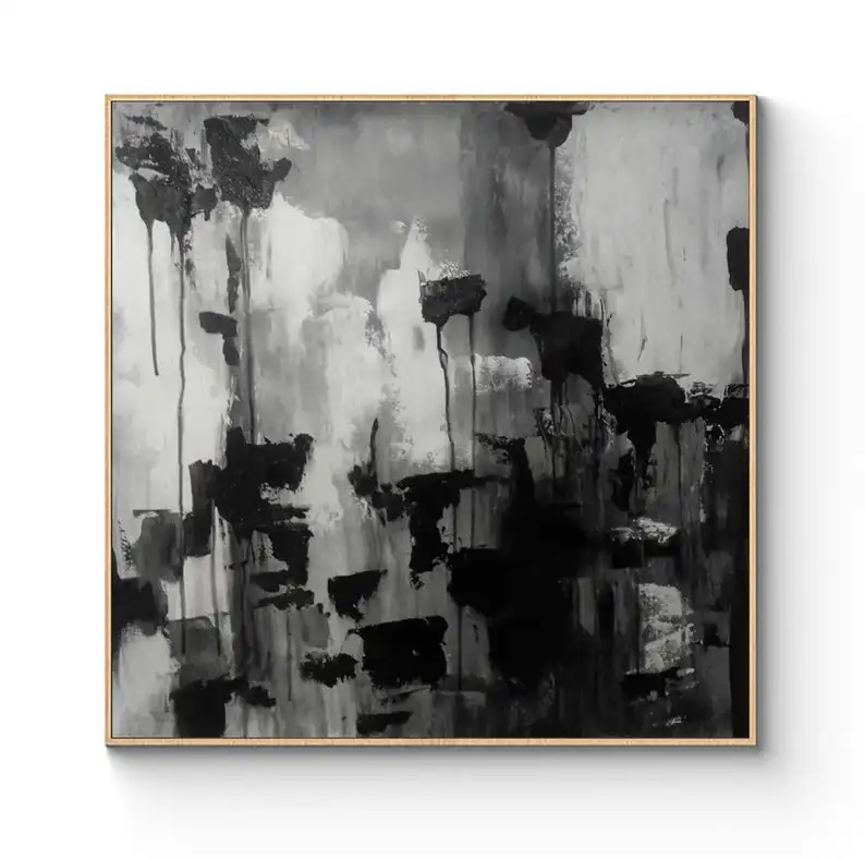 

Original Painting Abstract Wall Art Abstract Painting Black And White Art Painting Abstract Large Abstract Contemporary Art