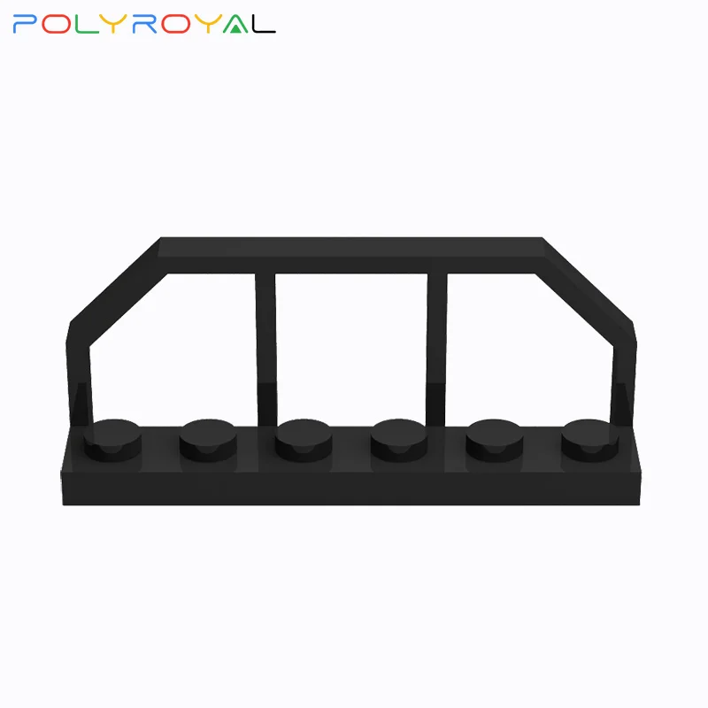 

POLYROYAL Building Blocks Technical parts 1x6 car rear fence 10 PCS MOC Compatible With brands toys for children 6583