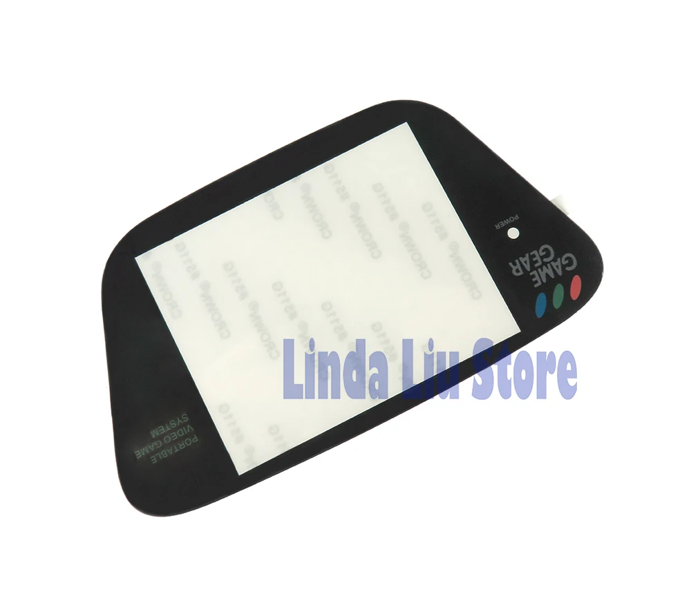 Пластиковая запасная крышка объектива для sega Game gear black GG Game gear Console