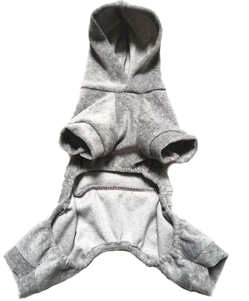 Мягкий бархатный комбинезон для собак зимняя одежда пальто маленьких щенков