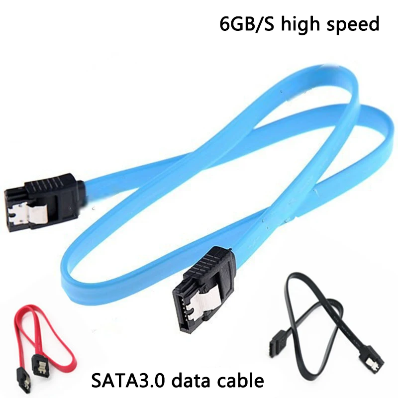 Кабель SATA 3 50 см компьютерные кабели и разъемы высокоскоростной кабель для