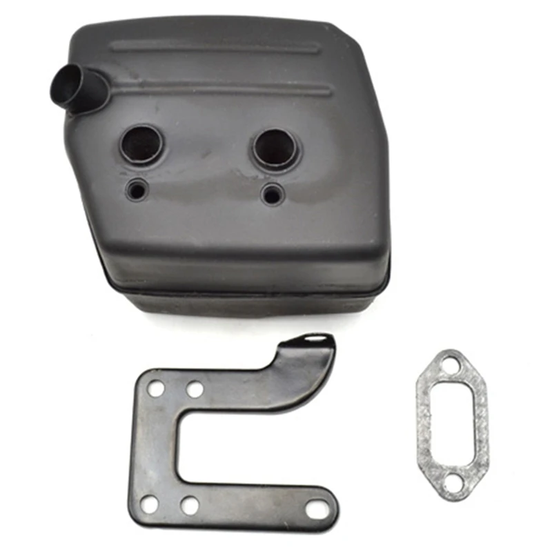 

Chainsaw Exhaust Muffler With Support Gasket Plate For Husqvarna 268 61 272 272XP Chainsaws 503476901