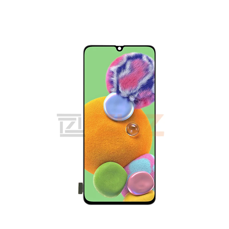 Super AMOLED para Samsung galaxy A90 5g lcd A908F/DS A908B A908N, montaje de digitalizador con pantalla t&aacute;ctil, piezas de repuesto-3