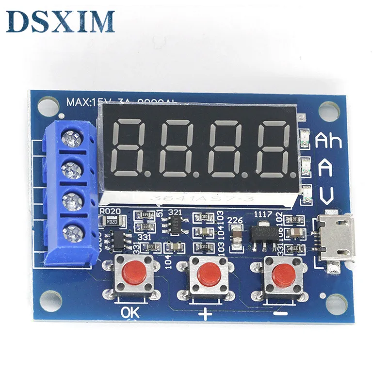 ZB2L3 Батарея Ёмкость Тесты er внешний сброс нагрузки Тип 1 2-12V 18650 равных высокое