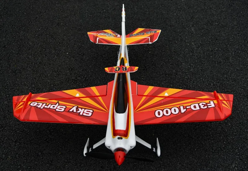 3D Спорт F3A RC самолет 1000 мм размах крыльев EPO Sky Sprite комплект | Игрушки и хобби