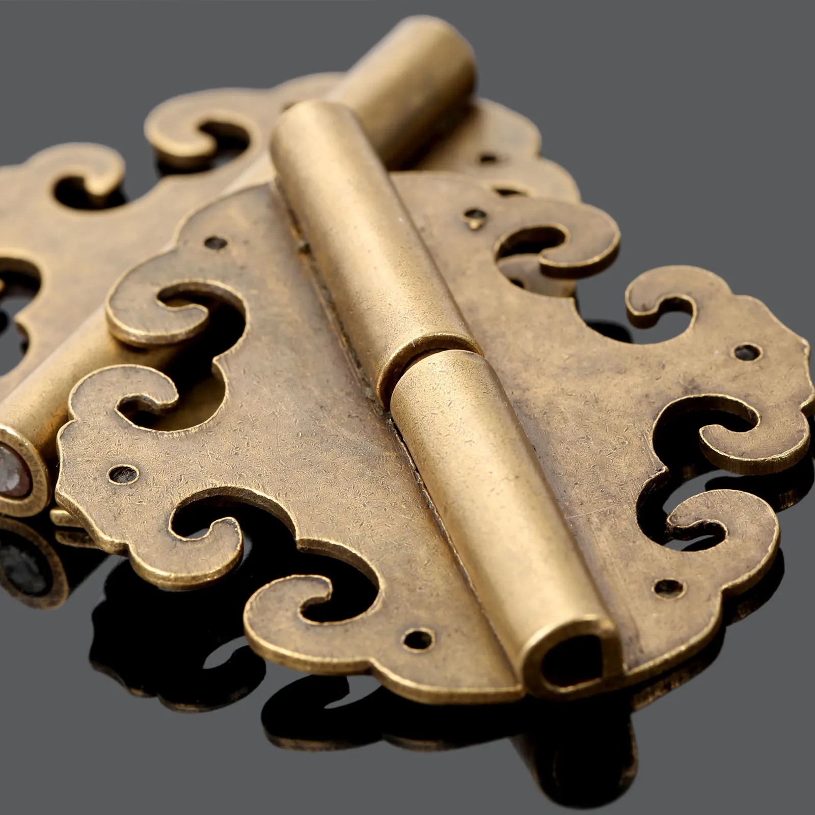 Китайский латунный мебельная фурнитура грудь петли багажного отделения защелка