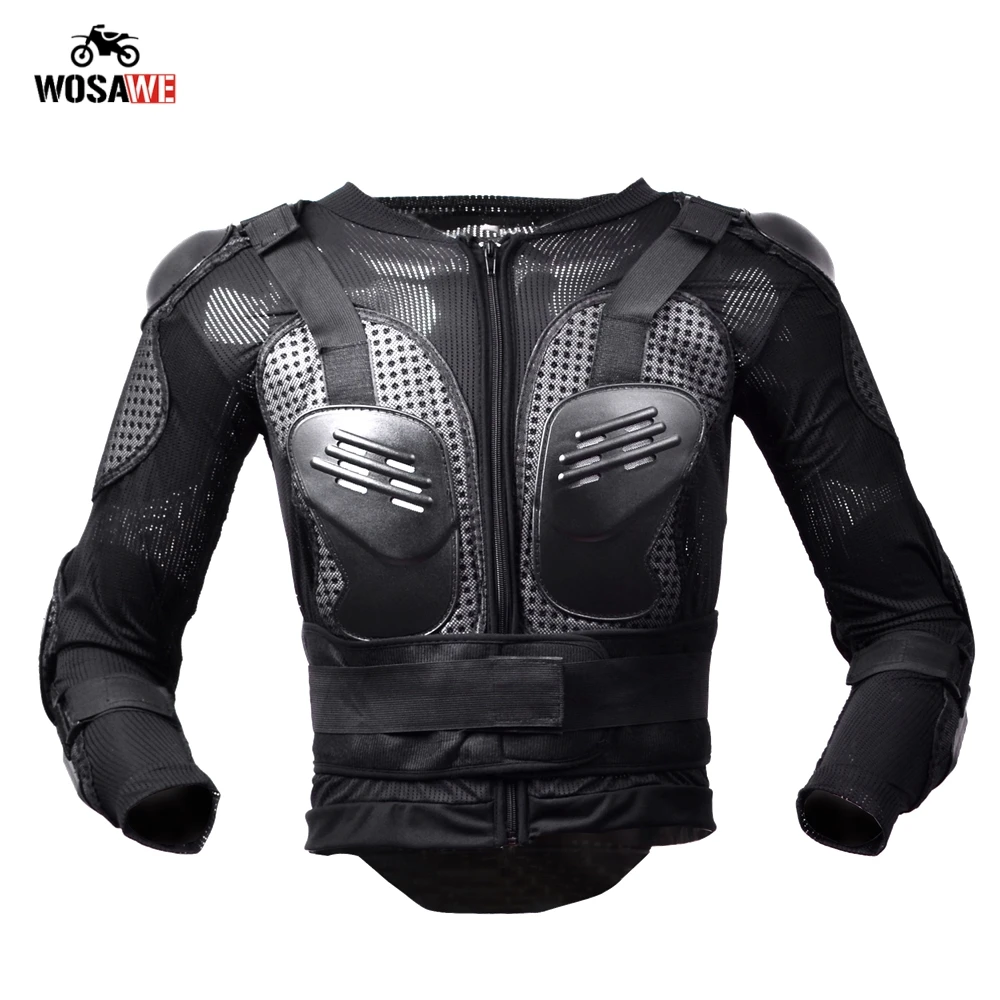 WOSEWE мотоциклетная Броня куртка Moto GHOST RACING Защита тела броня для мотокросса куртка для спуска вниз защитное снаряжение броня грудь