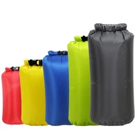 5pcsset outdoor kayak dry bag 2l 4l 5l 8l 10l swimming waterproof bags sack floating gear bags for boating fishing rafting