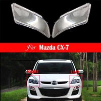 car headlight lens for mazda cx 7 headlamp cover replacement auto shell transparent lampshade shell auto glass lamp shade