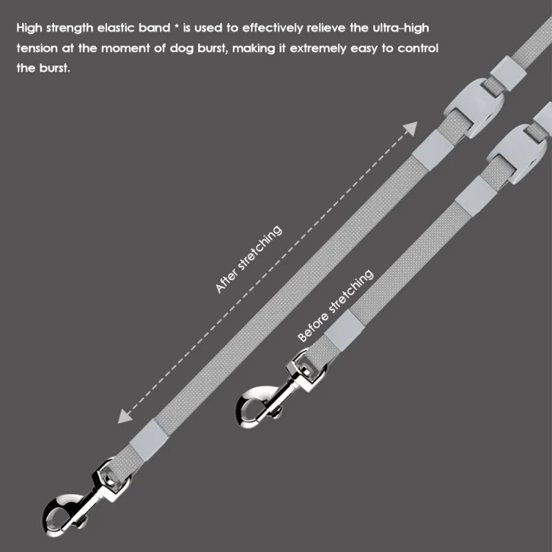 

Pet Telescopic Rope With LED Light Night Automatic Retractable Dog Leash Dog Cat Solid Leash Chain Pet Tractor Traction Rope