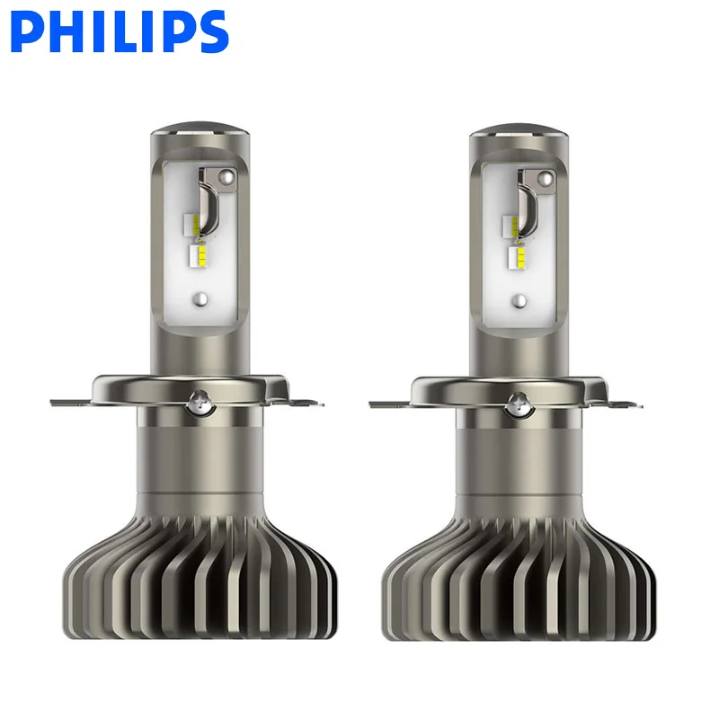 Philips X-treme Ultinon LED gen2 H4 9003 HB2 Car 6000K White Headlight Auto Bulb +250% Brighter 12 Years Lifetime 11342XUWX2 2X |