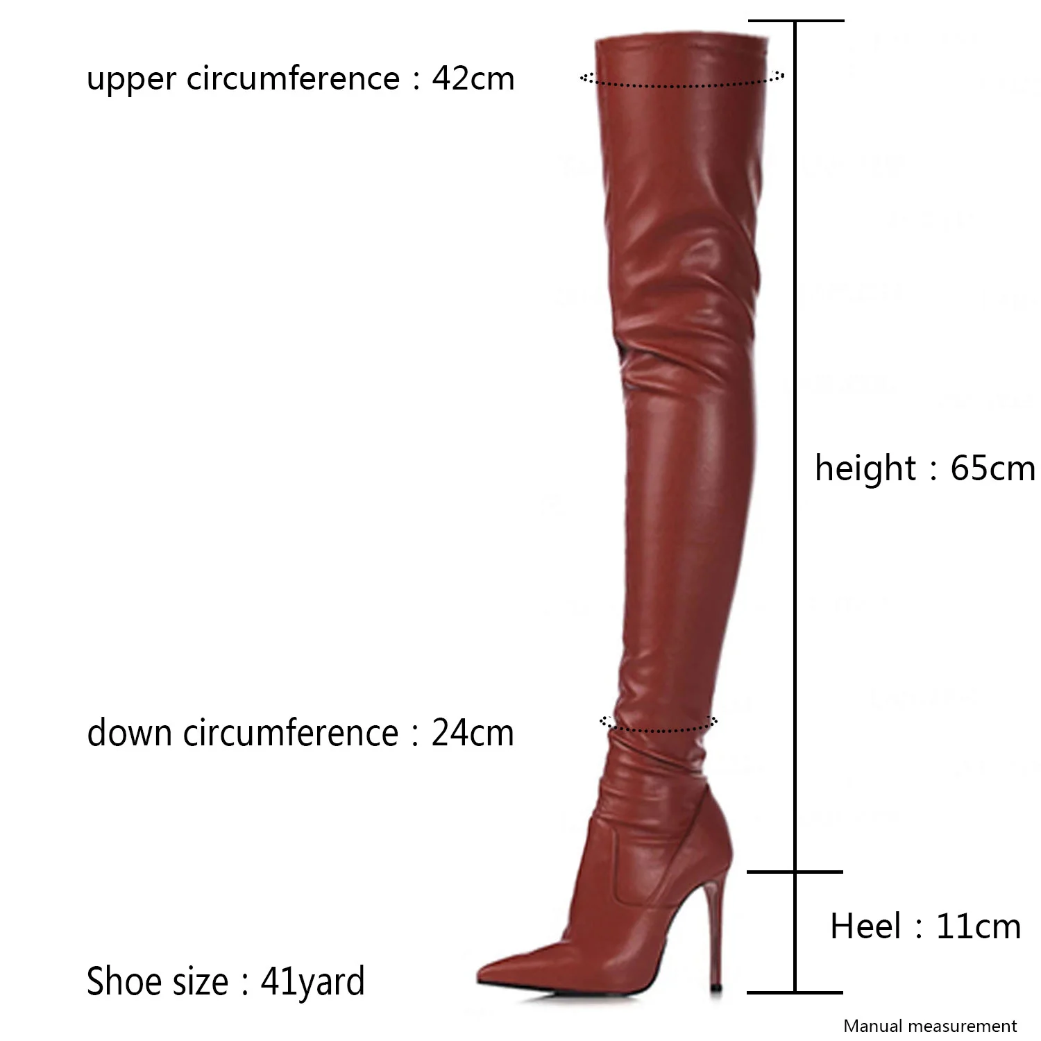 Boots Women 2022 Sexy Knee High Boots Pointed Toe Women's Boots Thin High Heels brown black Female Boots Over-the-knee Boots