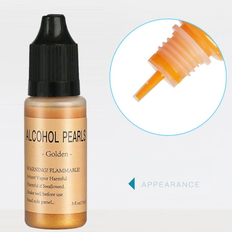 Металлический спиртовой пигмент краситель для смолы чернила на основе