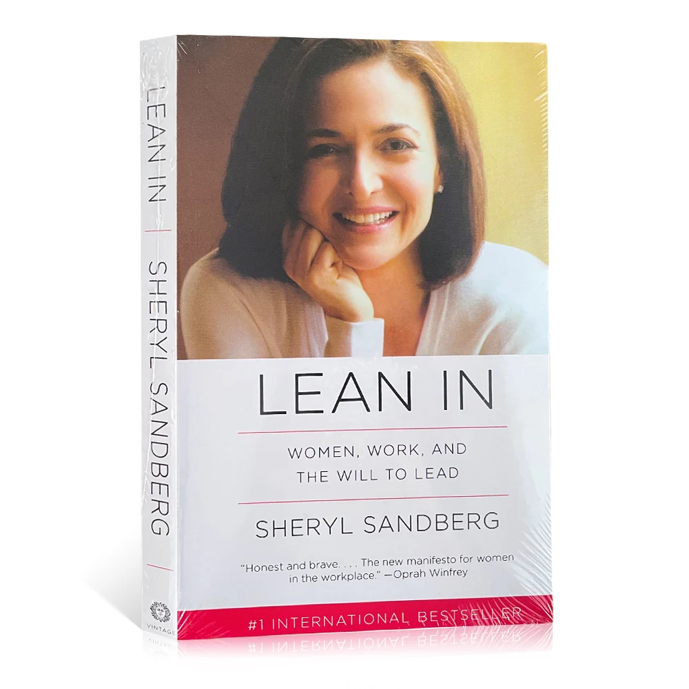

Lean In: Women, Work, and The Will To Lead Business Management for Women Inspirational English Adult Book