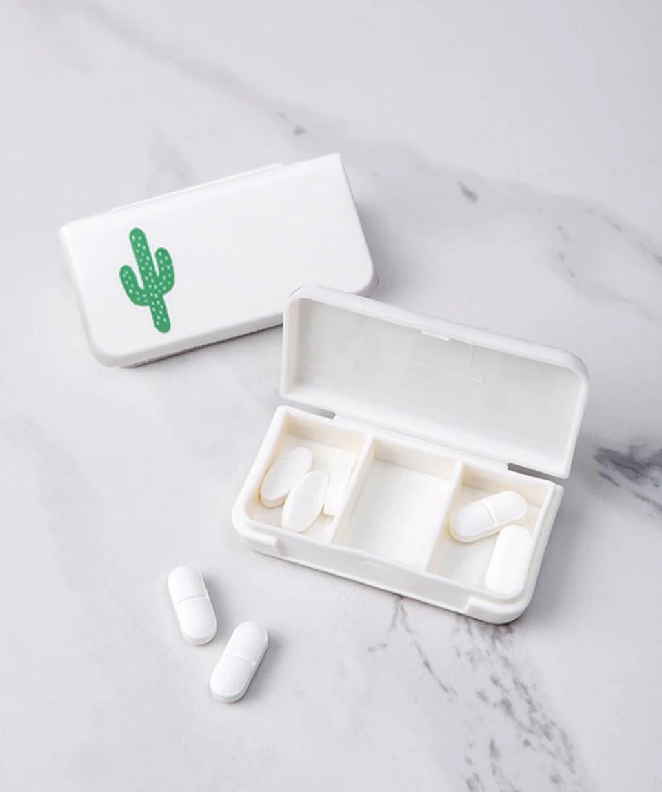 Портативная маленькая медицинская коробка дорожный органайзер для хранения