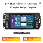 Автомагнитола 2 ГБ + 32 ГБ, Android 10, мультимедийный плеер, GPS-навигатор для JEEP COMPASSCHRYSLER SEBRING ASPEN 300C CIRRUS, видео Авторадио
