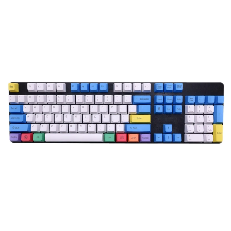 

Механические колпачки клавиатуры PBT с меловой крышкой подходят для 87/104/108 клавиш с персонализированной гравировкой