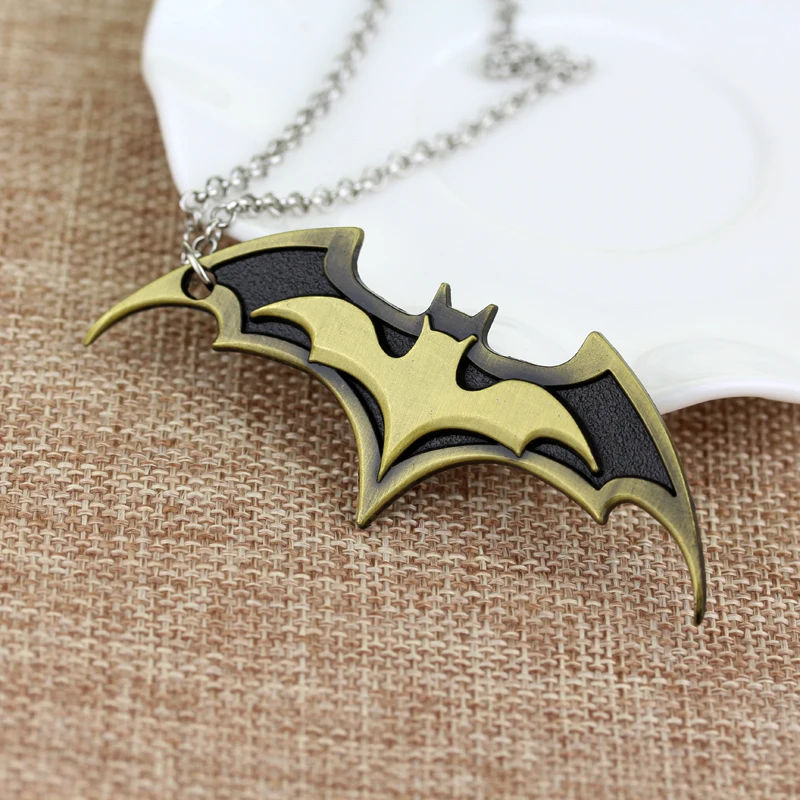 bronze DC Comics мститель Фильм Супермен брелок с Бэтменом брелок Porte clef брелок подарок для мужчин и женщин Сувенирный брелок для ключей - Цвет: bronze