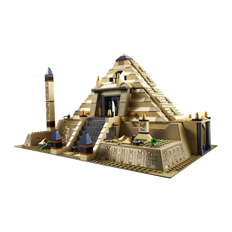 Совместимая серия Technic, египетский фараон, пирамида скорпиона, супер 822 шт., строительные блоки, детские игрушки с фигурками
