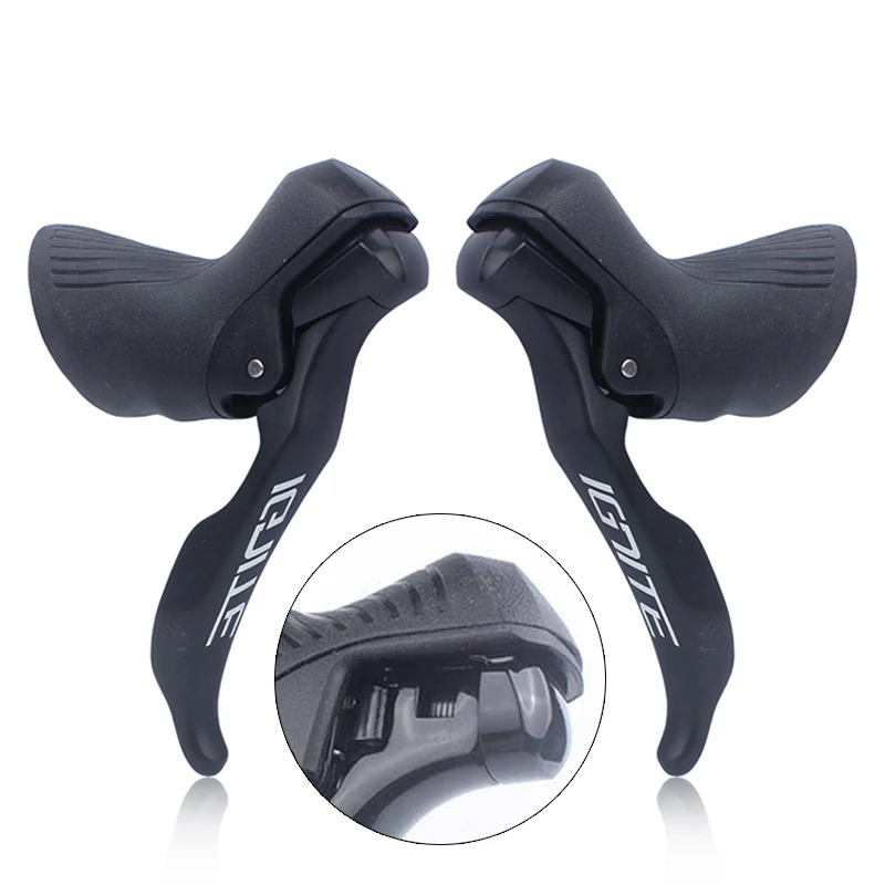 Рычаг переключения передач для дорожного велосипеда 2x8/9 / 10 11 скоростных тормозов