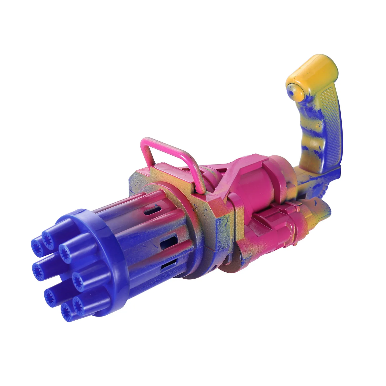 

Bubble Gun Kids Toys Rainbow Gradient Soap Bubble Machine 8-hole Bubble Blower Summer Beach Toy Automatic Pistolet A Bulles
