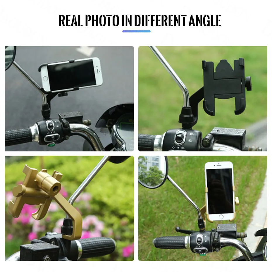 moto aluminum alloy celular phone holder motocycle mobile cellphone holder motor cycle suporte telephone support free global shipping