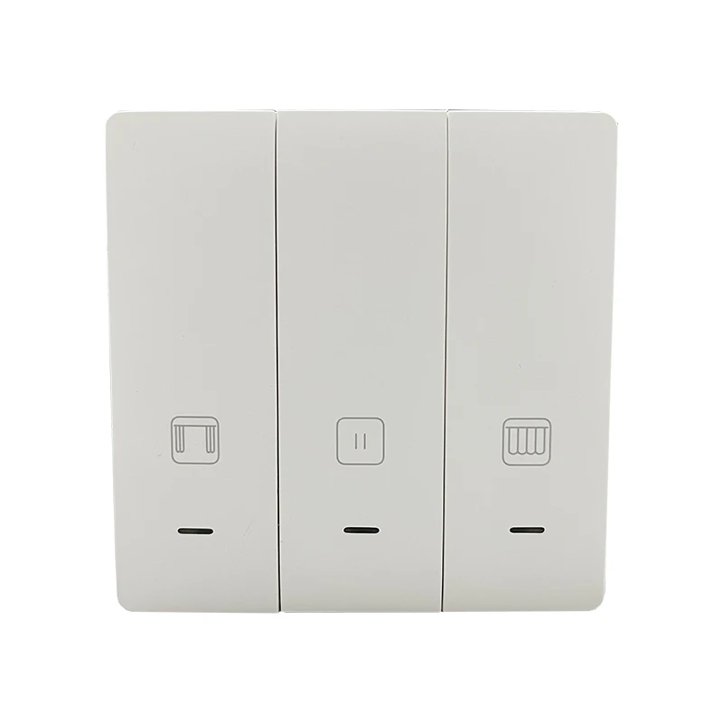 Lonsonho Tuya Zigbee Smart Curtain Switch For Roller Shutter Blind Motor EU Button Smartlife Alexa Google Home Compatible |