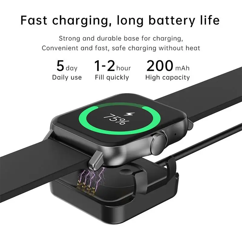 

Y20 New Smart Watch Women men P8 Plus Color Screen 1.69 inch Full Touch Fitness Tracker Blood Pressure Smart Clock Smartwatch