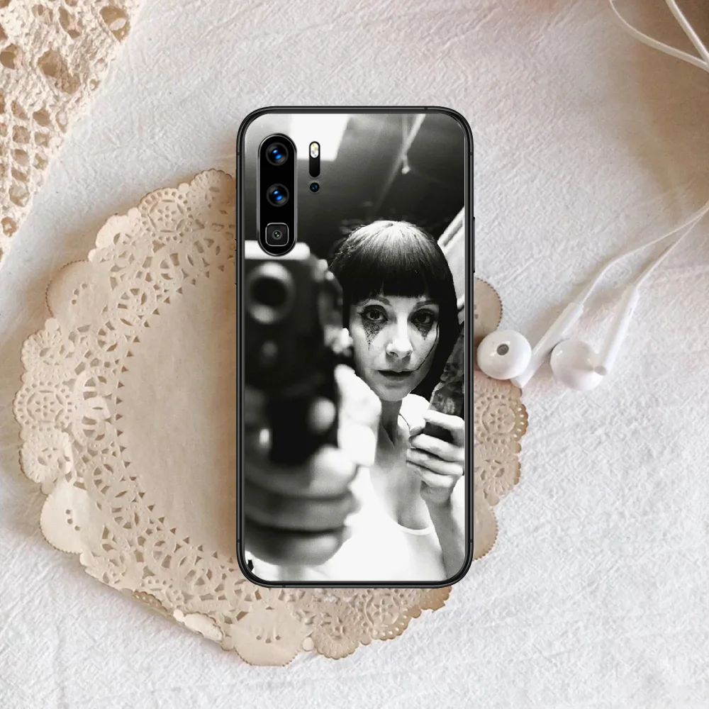 

Vis a vis Phone Case For Huawei P Mate 10 20 30 40 Lite Pro smart Z 2019 nova 5t black Waterproof Painting Bumper Tpu Etui