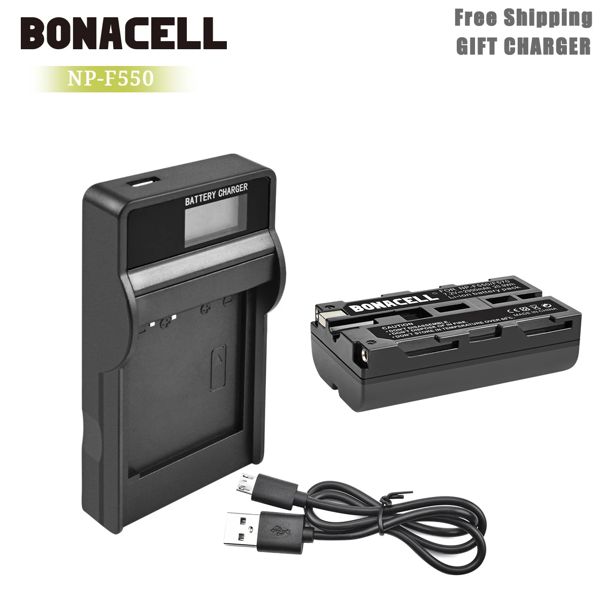Bonacell 3000 мАч NP F550 NPF550 батарея + ЖК зарядное устройство для Sony F330 F530 F570 F730 Hi 8 F750