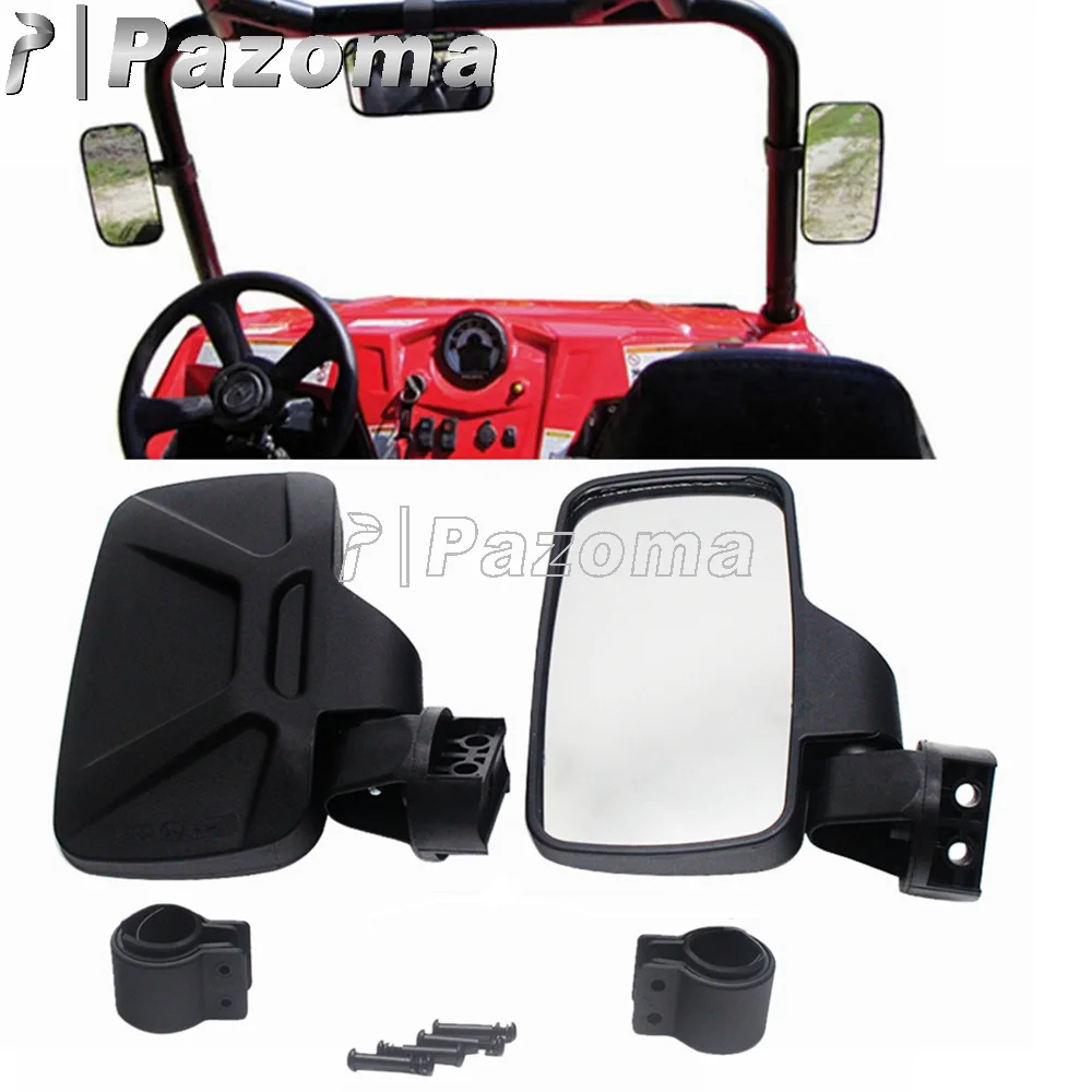 Боковые зеркала заднего вида для квадроциклов 1 75 и 2 дюйма Polaris Ranger RZR CAN-AM Kymco UTV Hisun