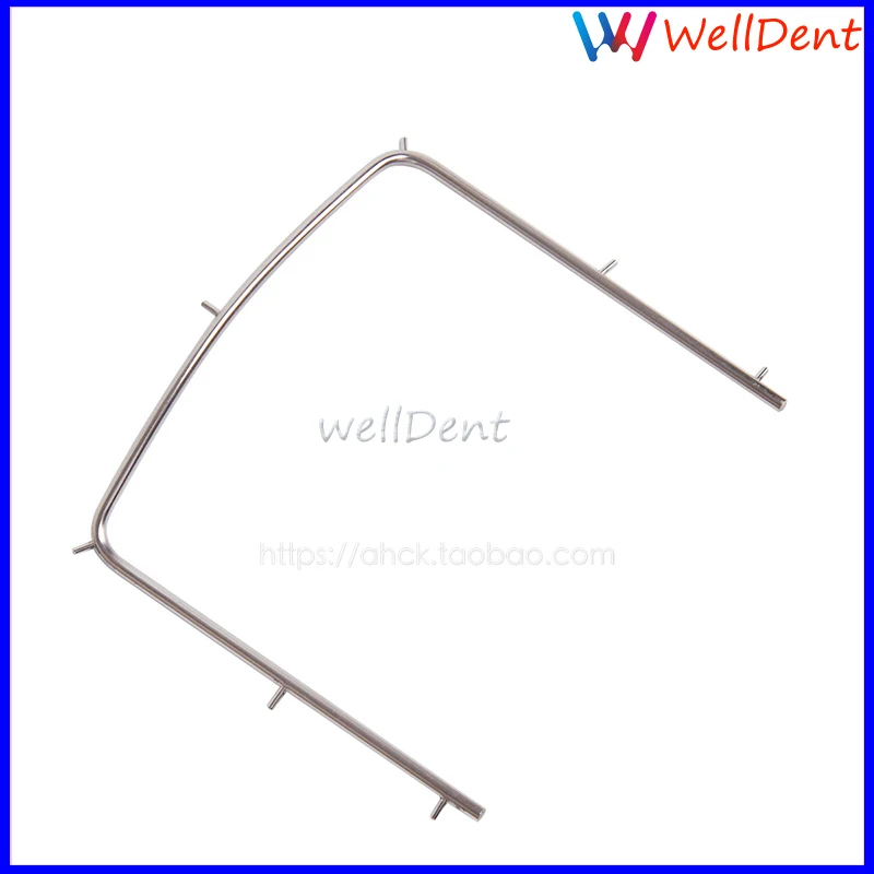 

Dental Frame Holder Rubber Dam Autoclavable Barrier Bracket Dental Instrument Support 10*10cm Dental Lab Dental Materials