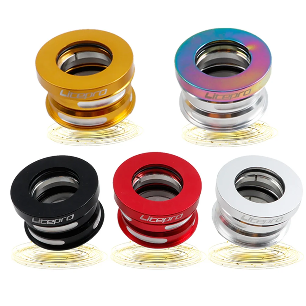 

Bicycle Headset 44MM For Fnhon Ynhon BYA412 P18 P8 Head Set Built-in Aluminum Alloy Folding Bike Sealed Bearing Cycling Part