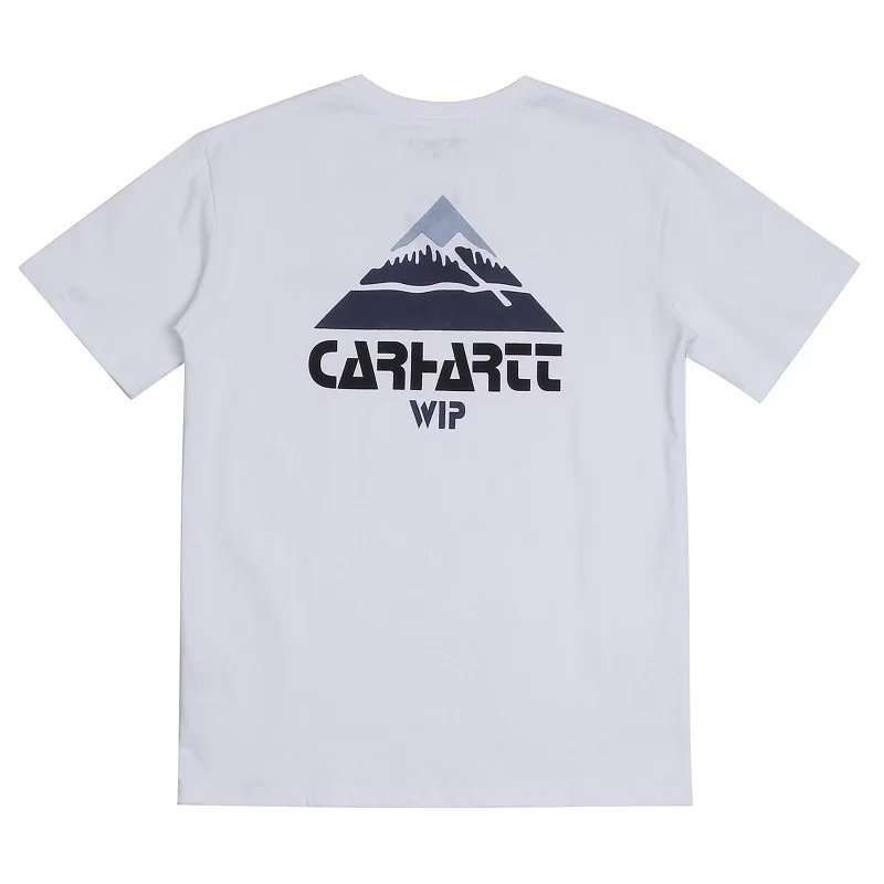 

Carhar Spring And Autumn Short-Sleeved T-Shirt Hip-Hop Sports And Leisure Clothing 2021 New Street Cotton Embroidered T-Shirt