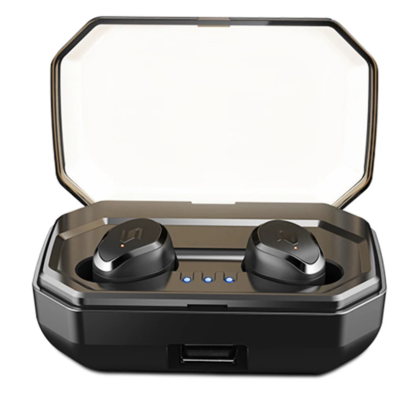 

Waterproof TWS Bluetooth 5.0 Earphones 3500mAh sports Touch Control Wireless Headsets HiFi 9D Bass Stereo Touch Earbuds Phone