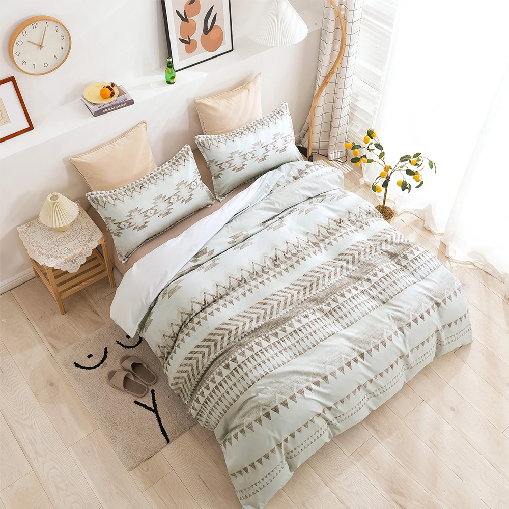 Простый Комплект постельного белья в скандинавском стиле комплекты с