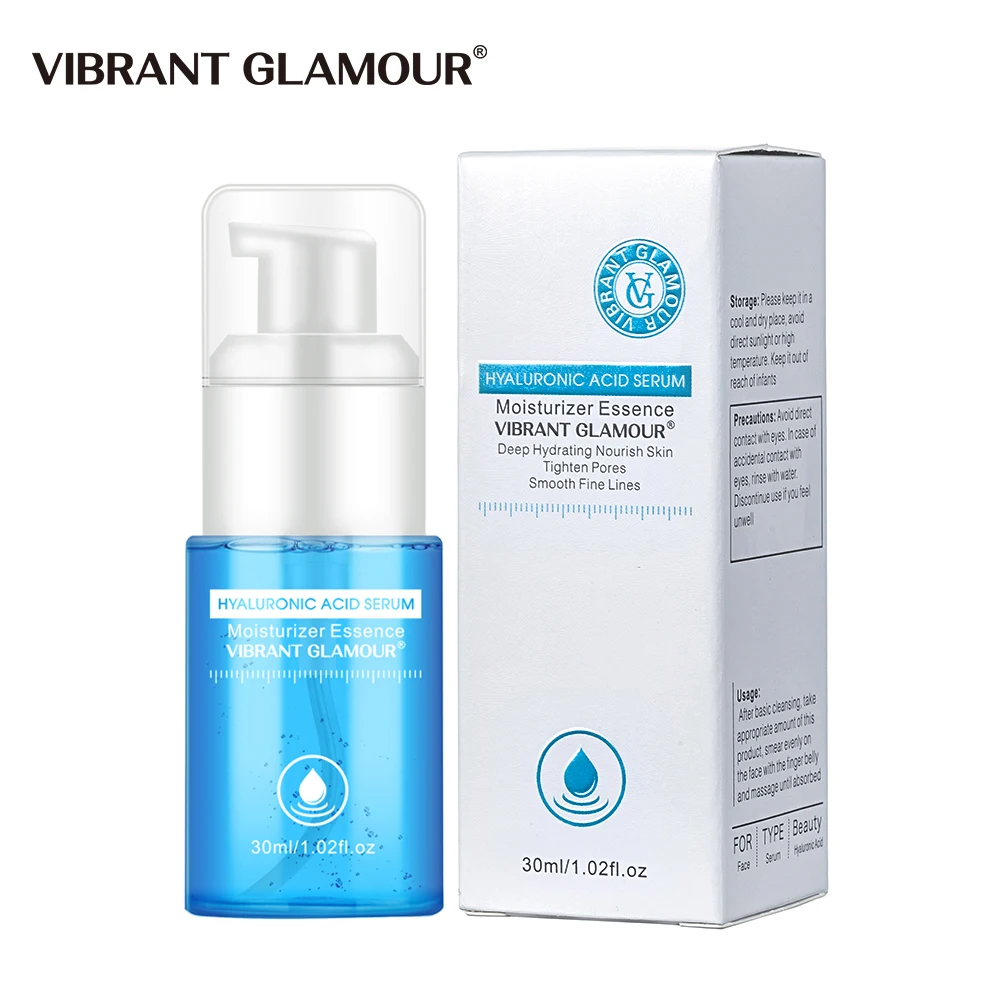 

VIBRANT GLAMOUR Hyaluronic Acid Serum Moisturizing Nourishing Repairing Remove Fine Lines Anti-Aging Anti-Wrinkle Deep Face Care