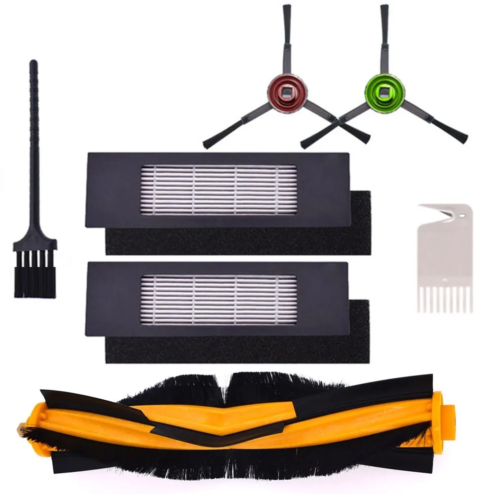 Фильтр роликовая щетка Боковые Щетки Для Ecovacs Deebot OZMO 920 950 T5 T8 T9 AIVI MAX Yeedi 2 гибридная