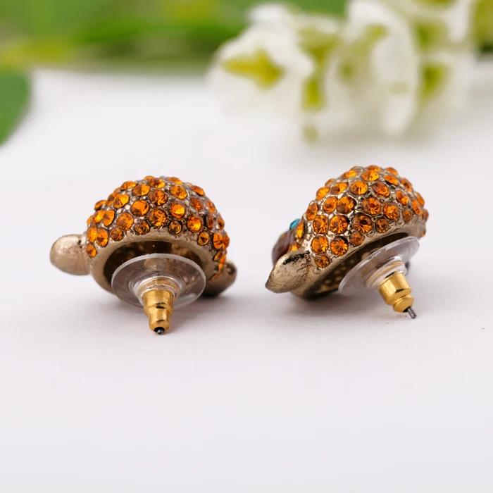 Винтажные серьги Стразы инкрустация модные новые ювелирные изделия с животными