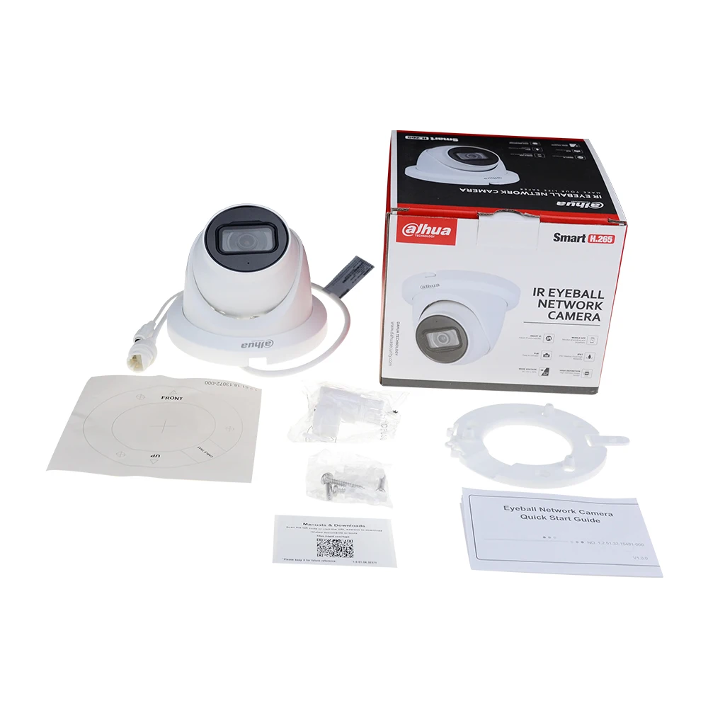 Dahua оригинальный IPC-HDW2431TM-AS 4MP HD POE Встроенный микрофон SD слот для карт H.265 IP67 30 м ИК