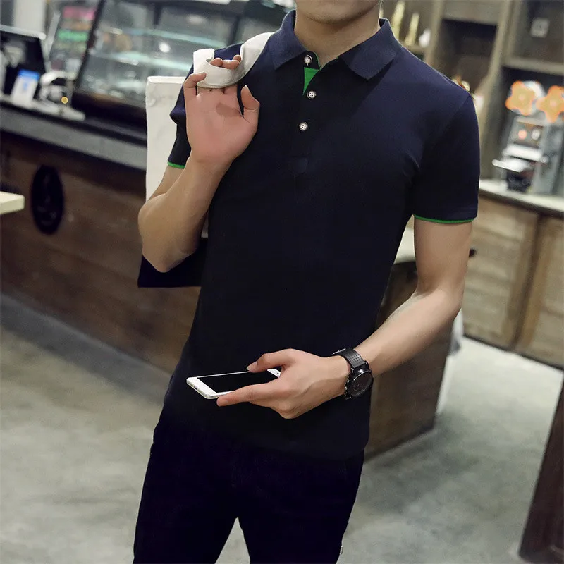 

3453-Men's Short Sleeve T-Shirt Cotton Round Collar Classic Movie Print t