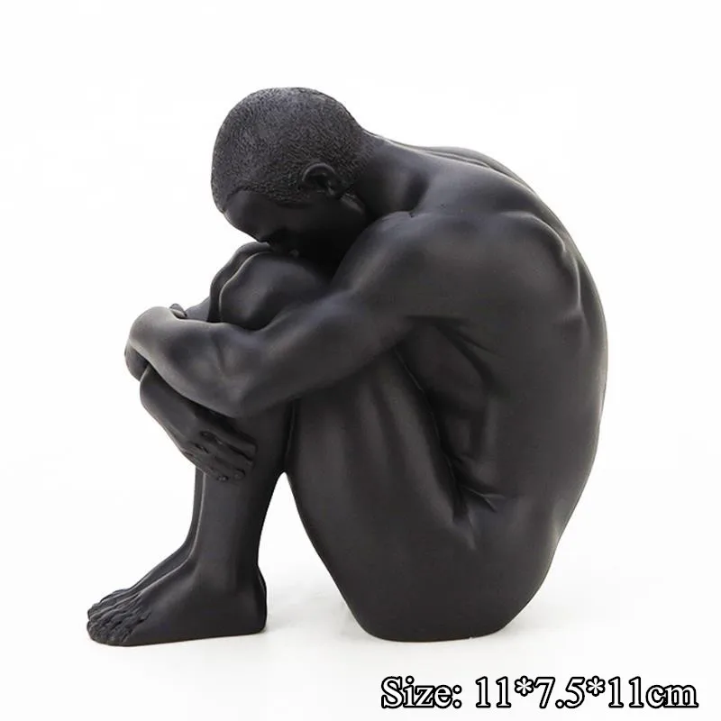 Титановая статуя человека [HHT] креативное боди-арт скульптура без одежды