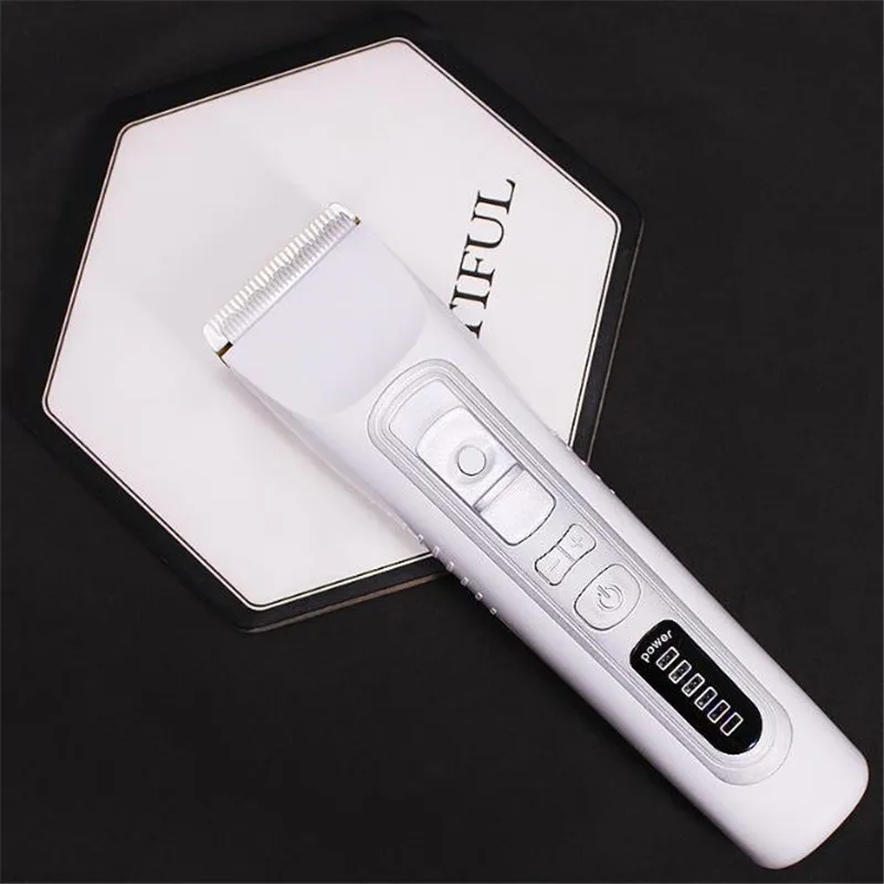 Электрическая Тихая машинка для стрижки волос детей Керамический триммер