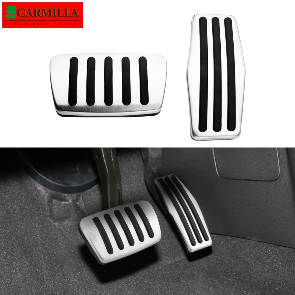 Педали Carmilla AT для автомобиля Chevrolet Cruze Sedan Hatchback 2009 - 2021 с ковриком для газа, тормоза, подножкой и педалью для мертвой зоны.