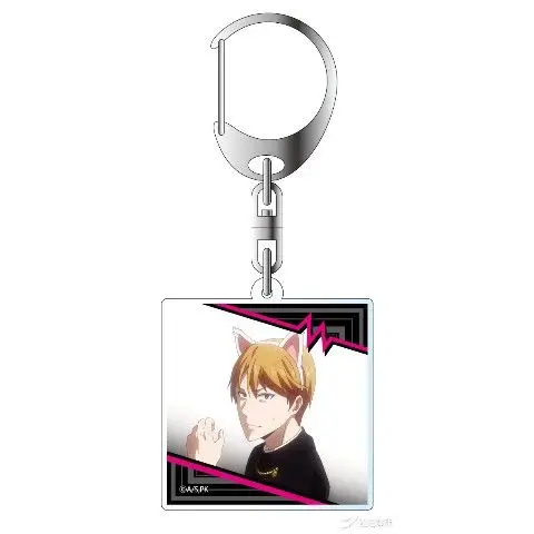 

Anime Kaguya-sama: Love Is War Keychain Fujiwara Chika Shinomiya Kaguya Shirogane Miyuki Acrylic Keyring Bag Pendant Key Chains