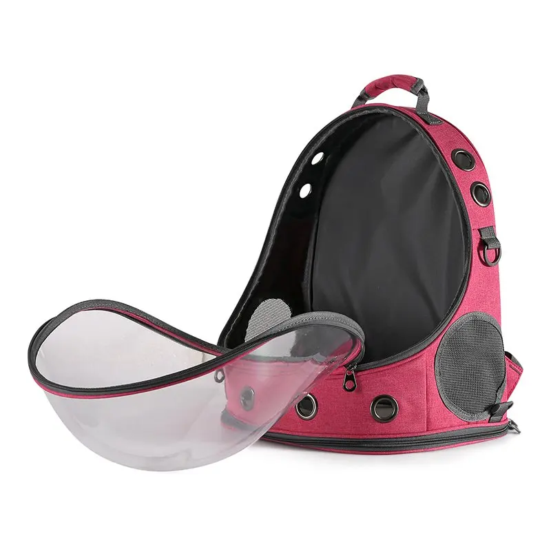 

Pet Cat Carrier Backpack Breathable Cat Travel Outdoor Shoulder Bag For Small Dogs Cats Portable Packaging Carrying Pet Supplies