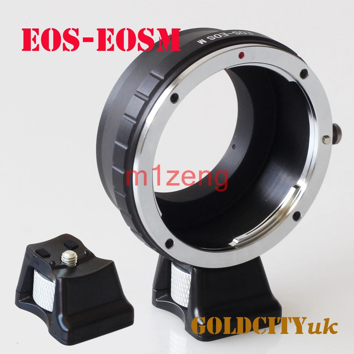 Переходное кольцо с подставкой для штатива canon ef efs eos объектив EOSM/M2/M3/m5/m6/m50 EF-M
