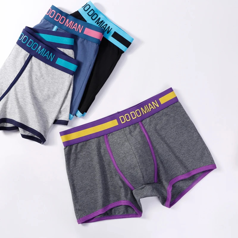Трусы мужские Боксеры Трусики для мужчин Мужское нижнее белье хлопок Мягкие