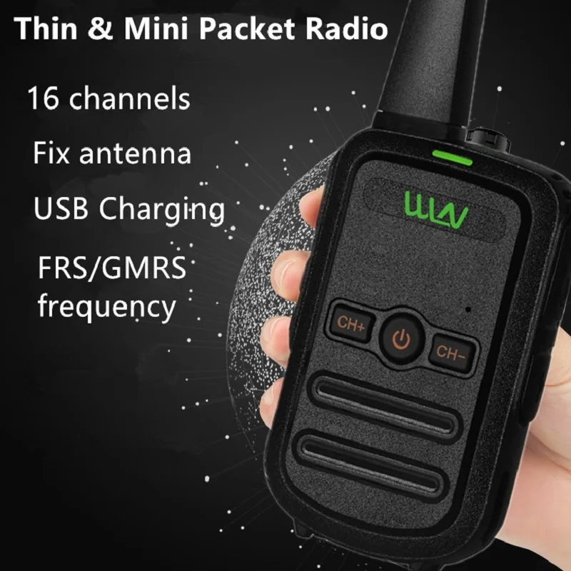 Handheld Transceiver Radio Power Professional Talkie Interphone Dual Band Talk Ham Communicator HF Amateur Handy Intercom Tuner